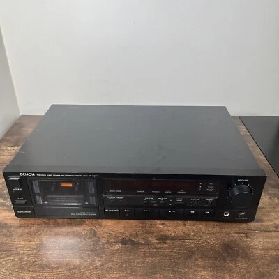 Deck de cassete estéreo Denon DR-M30HX testado funcionando - Imagem 1 de 4
