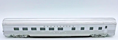 Rivarossi HO Scale Supermodello  #6651 Burlington Northern Sliver Halter 1:87 - Image 1 of 4