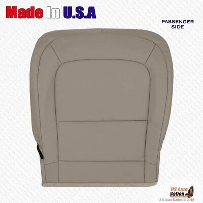 2019 2020 2021 2022 GMC Canyon SLE SLT - PASSENGER Bottom Leather Seat Cover Tan - Image 1 of 4