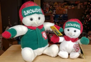 Vintage 1998 🔥 Commonwealth Snowden and Friends  I Love You Plush Lot of 2 NWT - Picture 1 of 12