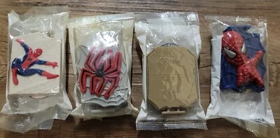 2002 NEW Spider-Man the Movie Nestle Shreddies Set of 4 Web Shooters, U.K. - Image 1 of 3