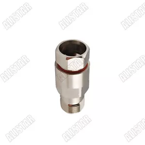 N-Typ Buchse Klinkenstecker Klemme Kupferwell 1/2" Kabel super flexibel - Bild 1 von 3