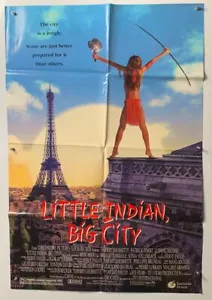 LITTLE INDIAN BIG CITY Poster originale 1sh film Thierry Lhermitte Ludwig Briand - Foto 1 di 1