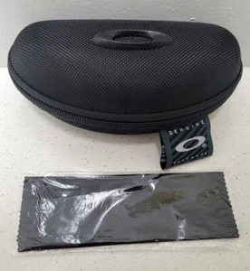 Oakley Case Sunglasses Eyeglasses Case Soft Vault Zipper Glasses Case with Hook - Picture 1 of 5