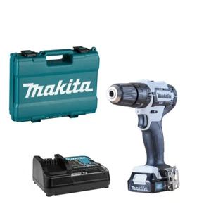 Taladro de impacto a batería Makita HP333DSAW 12V blanco, 1x 2,0 Ah batería + cargador, maleta - Imagen 1 de 1