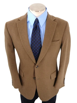 Men's Camel Hair Blazer Jos Bank Travellers Collection Double Vent Jacket US 42R - Image 1 of 4