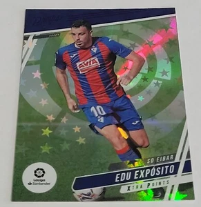 2020-21 Prestige La Liga Xtra Points Green Circles #23 Edu Exposito SD Eibar - Picture 1 of 2