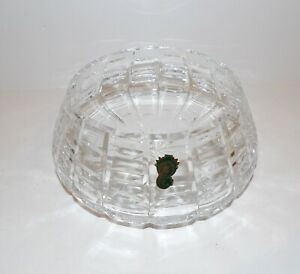 STUNNING VINTAGE SIGNED WATERFORD CRYSTAL BEAUTIFULLY CUT 5 1/8" BOWL