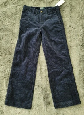 Pantalones de pana POLO Ralph Lauren azul marino para niño talla 6 Foto 1 de 4