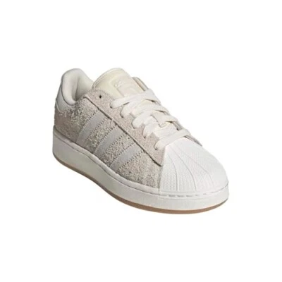 Adidas Superstar XLG IG2124 Women 10 Wonder White Suede Lifestyle Shoes RHS6108 - Image 1 of 4