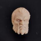 Unpainted 1/18 1/12 General Zod Man Head Sculpt For DIY 3.75" 6" Action Figure
