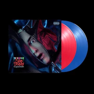 EMINEM - THE DEATH OF SLIM SHADY - 2 LP Red/Blue VINYL NEW ALBUM - Picture 1 of 11