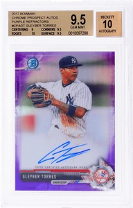 2017 Bowman Gleyber Torres /250 BGS 9.5/10 - Picture 1 of 2
