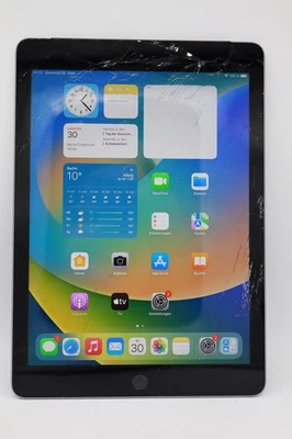 Apple iPad 6.Gen (2018) 32GB Wi-Fi+LTE Space Grau Displayschaden #5704 - Bild 1 von 4