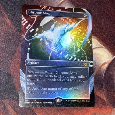 Chrome Mox X1 Mtg Double Masters 2020 Nm Foil Borderless - Image 1 of 2