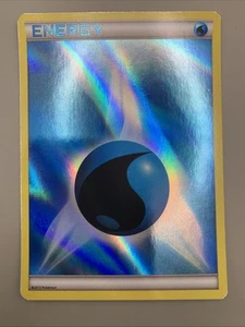 Wasser Energie Reverse Holo Foil 2013 Pokemon Karte Lightly Played - Bild 1 von 2