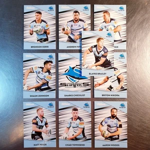 2020 NRL Traders Base Team Set (10 Cards) Cronulla-Sutherland Sharks - Bild 1 von 3