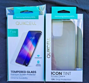 FOR SAMSUNG A03 CASE/TEMPERED GLASS $12.99 FREE SHIPPING {Metro by T-Mobile} - Picture 1 of 6
