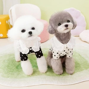 Fashion Pet Summer Skirt Soft Cat Dress Dog Clothes For Puppy Kittens - Picture 1 of 14