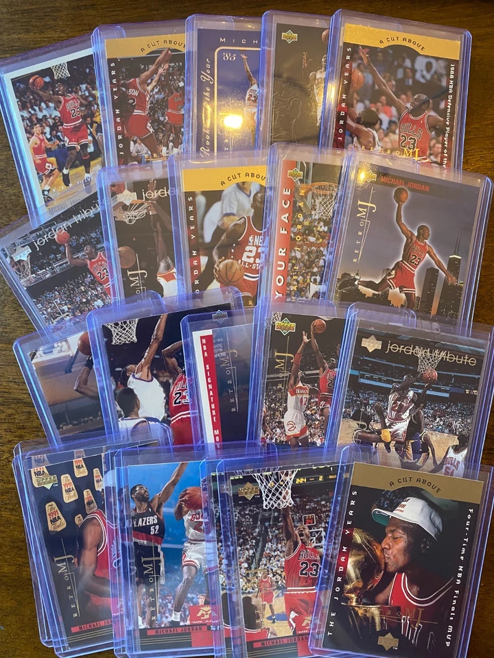 SELECT YOUR SINGLE! 1998 Upper Deck Jordan Career Collection Retro MJ  Cards - Image 1 of 1