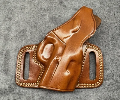 Galco Silhouette High Ride Holsters, Leather, Color: Brown SIL212 Right hand - Image 1 of 4