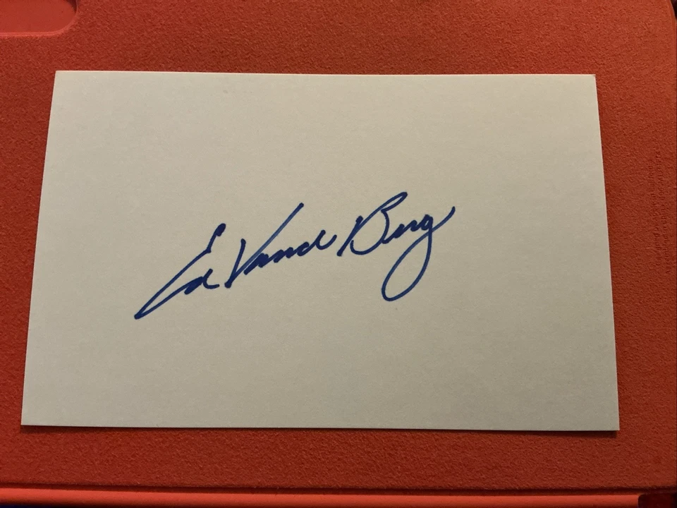 Ed Vande Berg🔥🔥MLB Debut 4/7/82 Seattle Mariners🔥Autograph 🔥🔥🔥 - Image 1 of 1