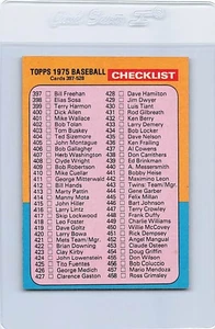 1975 Topps #517 Checklist (397-528) NM *8122 - Picture 1 of 2