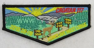 Croatan Lodge 117 S79 Flap 2010 SR-7B Host Lodge BLK border, service - Picture 1 of 2