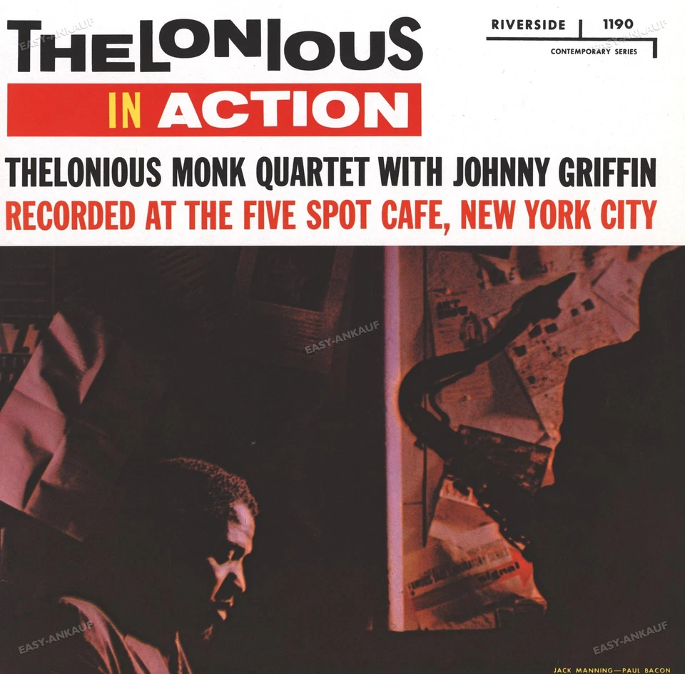 Thelonious Monk Quartet With Johnny Griffin - Thelonious In Action GER LP '* - Image 1 of 1
