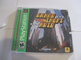 Grand Theft Auto - PlayStation 1, PS1, PSX, greatest his release
