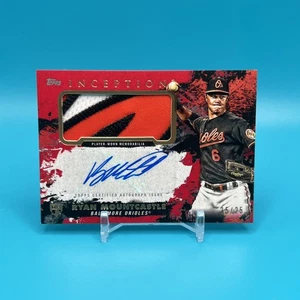 2021 Topps Inception 25/25 Ryan Mountcastle RPA Rookie Patch Auto Orioles APC-RM - Bild 1 von 3