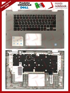 Tastiera con Top Case DELL Inspiron 15-5000 15 (5568) (5578) (Grigia) Italiana - Foto 1 di 1