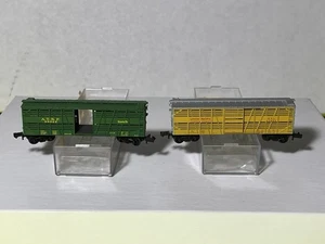 Micro Trains 35010 UP #47999 35070 ATSF #68642 (2) 40' LAGER OHNE ETIKETT KADEE N - Bild 1 von 11