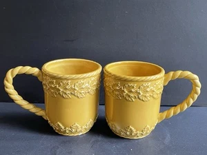 Kate Williams Global Design Connections  Yellow Mug Pair  - Bild 1 von 4