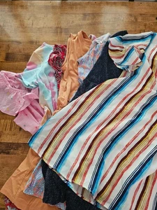 Girls Size 10/12 Summer Dress/ Short Lot Of 7 - Picture 1 of 17