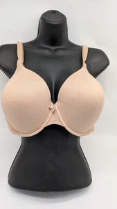 44C Victoria’s Secret Body By Victoria Lined Perfect Coverage Beige Bra - Picture 1 of 8