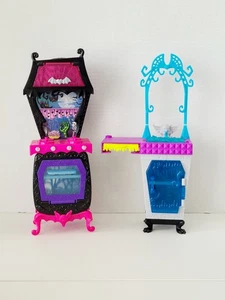 Monster High Monster Draculaura Familie Vampir Küche nur Spielset OHNE PUPPEN - Bild 1 von 9