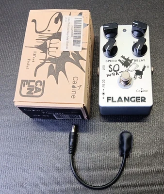 Pedal efecto para guitarra Caline CP-66 So What Flanger con True Bypass (bn) Foto 1 de 4