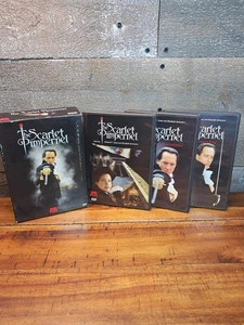 The Scarlet Pimpernel: Book 1, 2 & 3 (DVD, 3 Disc Box Set, 1998) BBC, A&E - Picture 1 of 5