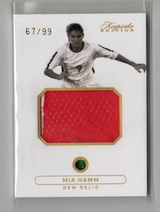 2024 Keepsake Sports Edition Mia Hamm GEM / JERSEY RELIC 67/99 USWNT SOCCER - Bild 1 von 1