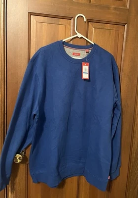 Sudadera Para Hombre Izod Cuello Redondo Talla XL Color - Azul Verdadero Nueva Con Etiquetas  Foto 1 de 3