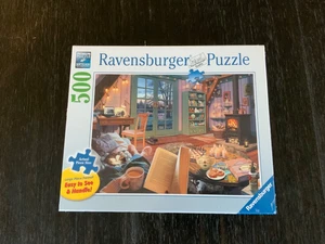 NUEVO Rompecabezas Ravensburger Cozy Retreat 500 piezas gran formato Alemania 2019 - Imagen 1 de 6