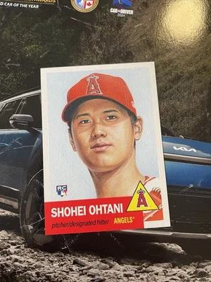 2018 TOPPS LIVING SET #7 SHOHEI OHTANI (RC) - LOS ANGELES ANGELS - Image 1 of 2