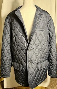 POLO Ralph’s Lauren Men’s Quilted Navy Sports-Like Jacket - XXL -TTG Waterproof - Picture 1 of 22