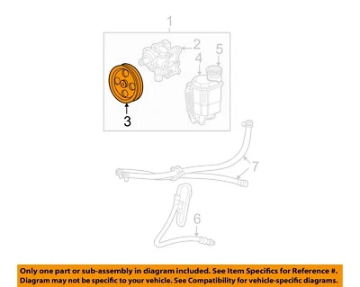 Bomba de dirección asistida usada se adapta a: Dodge Durango 2006 4,7 grado A Foto 1 de 3