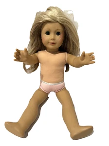 "Muñeca American Girl 18"" 2017 Truly Me pelo largo rubio ojos azules" - Imagen 1 de 9