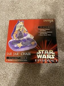 Jar Jar Binks Intex I Chair SEALED Star Wars Episode 1 Phantom Menace