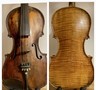 New Full-Size 4/4 Concert Violin With Flamed Maple Back & Electric Pickup – German Crafted, Great For All Levels