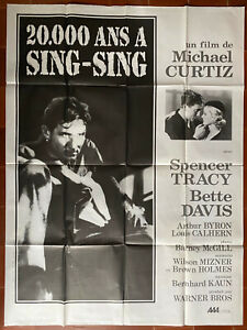 Locandina 20000 Anni A Sing Michael Curtiz Spencer Tracy Bette Davis 120x160cm