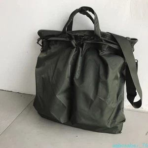 New Helmet Bag with Carry Strap - Olive Drab - Padded Pouch Shoulder Pack Hiking - Picture 1 of 20